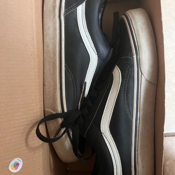Vans leather Old Skool Sneakers - Picture 7 of 7